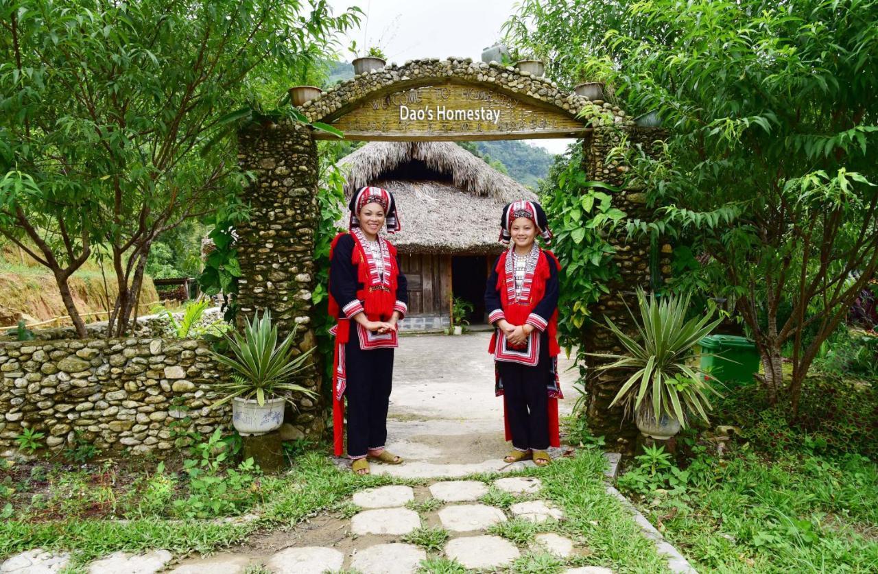Dao Homestay Hoang Su Phi Exterior foto